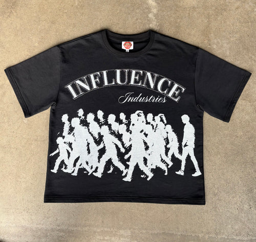 "Influence" Rhinestone tee