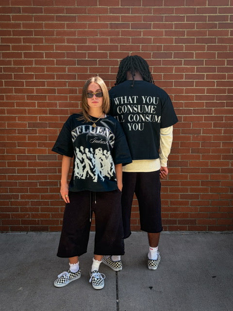"Influence" Rhinestone tee