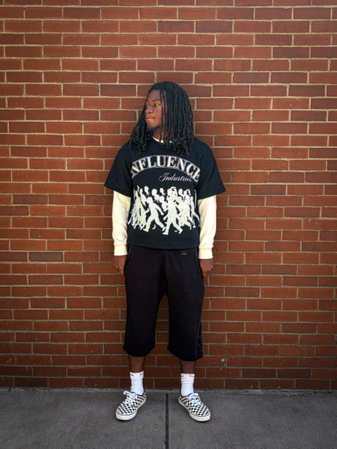 "Influence" Rhinestone tee